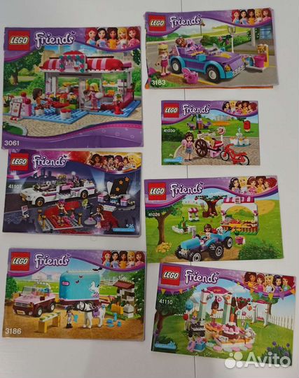 Конструктор Lego Лего friends 12 кг, 26 наборов