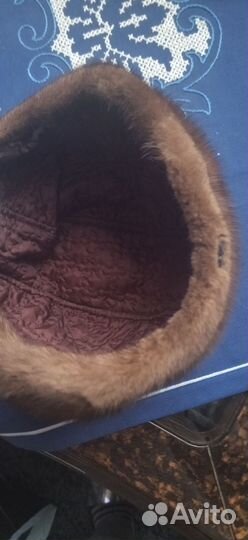 Шапка-чалма норковая
