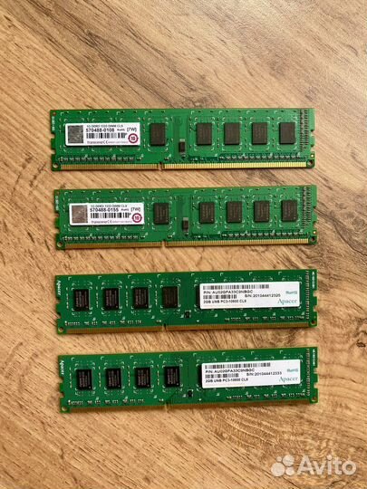 Оперативная память ddr3 2GB