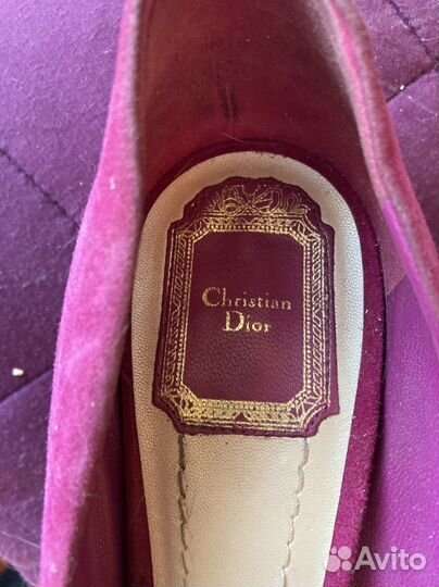 Туфли Christian Dior