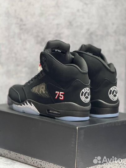 Кроссовки Nike Air Jordan 5 зимние (Арт.61613)