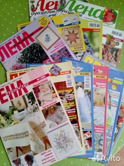 Журналы по вязанию и пэчворку