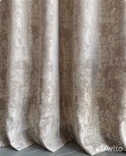 Шторы блэкаут новые золотистые