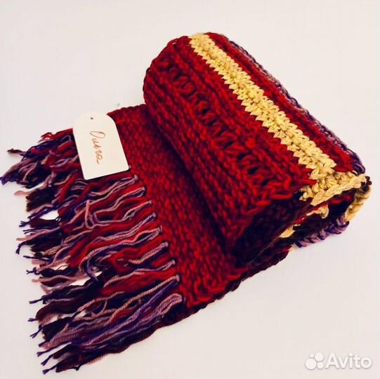 Шарф вязанный ручной работы Ольга