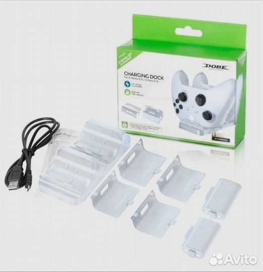 Зарядная станция для 2- x геймпадов