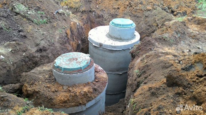 Септики из жби колец 5 куб.м