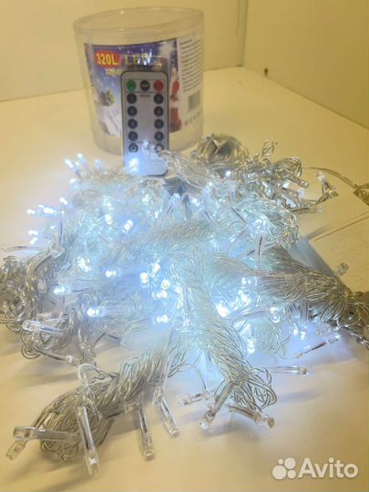 Гирлянда штора