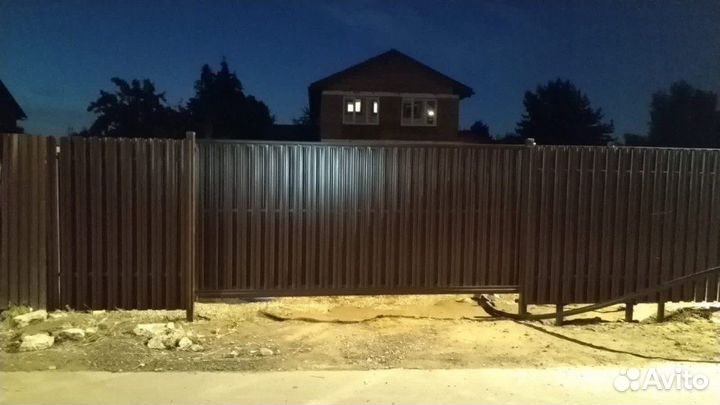 Откатные ворота