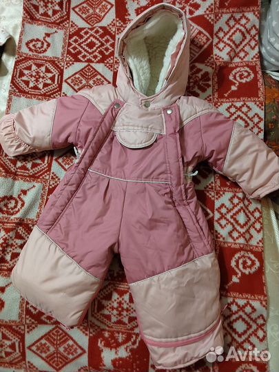 Зимний комбинезон для девочки