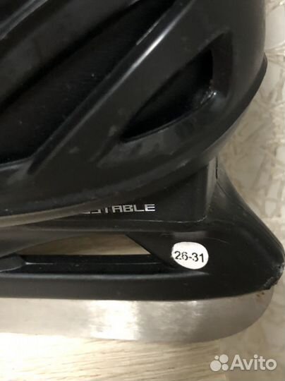 Коньки детские раздвижные с 26