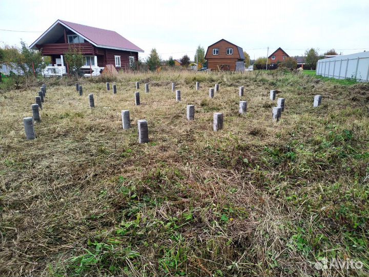 Ж/Б сваи. Забивка свай. Коломна