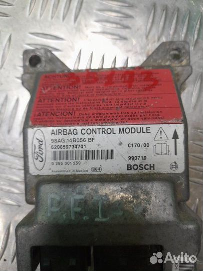 Блок управления Airbag SRS Ford Focus 1 седан 1.6