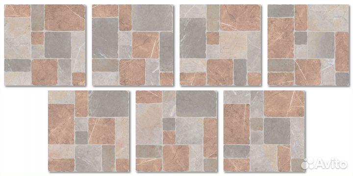 Глазурованный керамогранит Cersanit Berton A16362