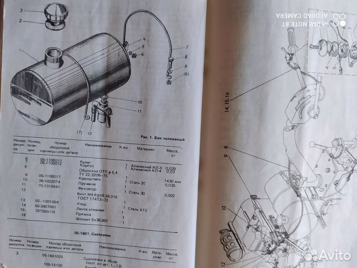 Пособие к Моноблок Беларусь. СССР