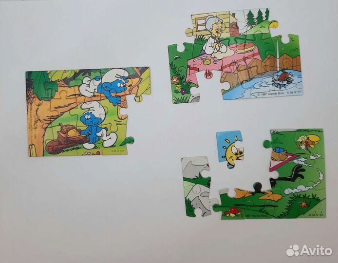 Пазлы из киндера