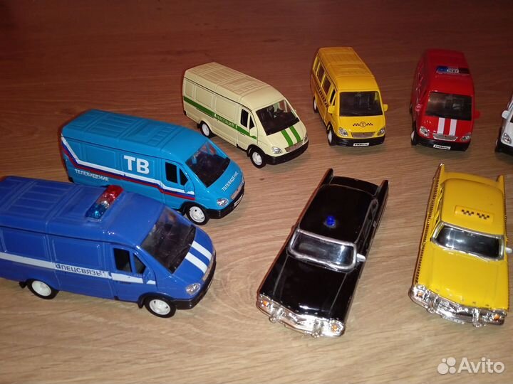 Модели welly, autotime, Газель, ваз, газ