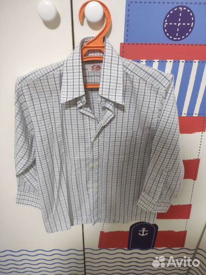 Рубашка для мальчика 104 110