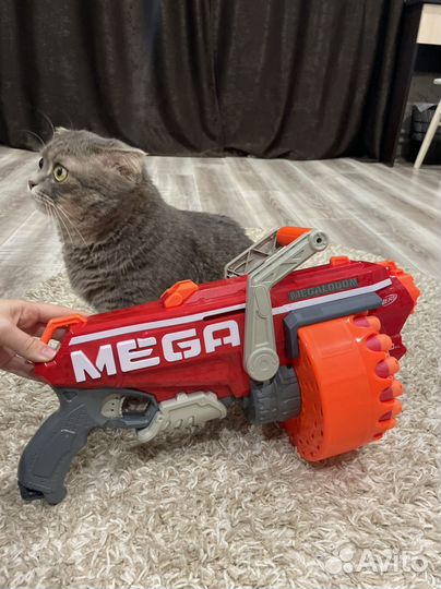 Бластер Nerf мегаладон