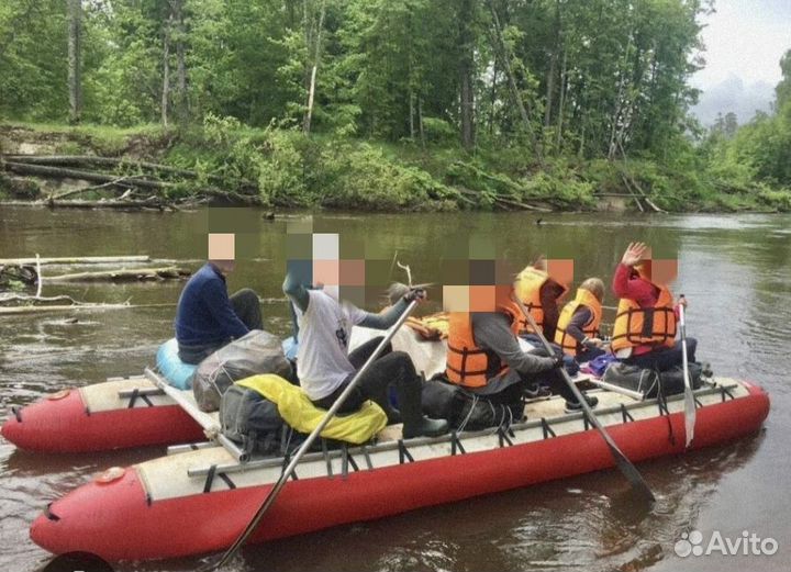 Прокат, аренда катамаранов 6-ти и 8-ми местных