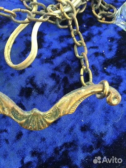 Люстра потолочная старинная