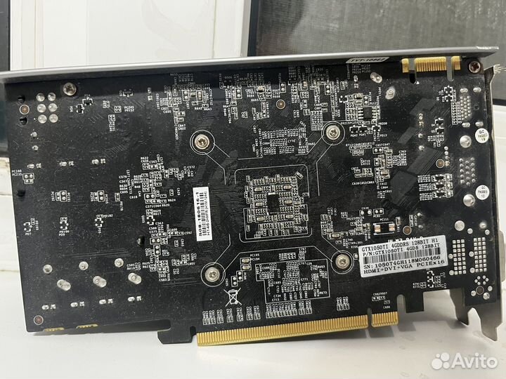 Видеокарта gtx 1050 ti