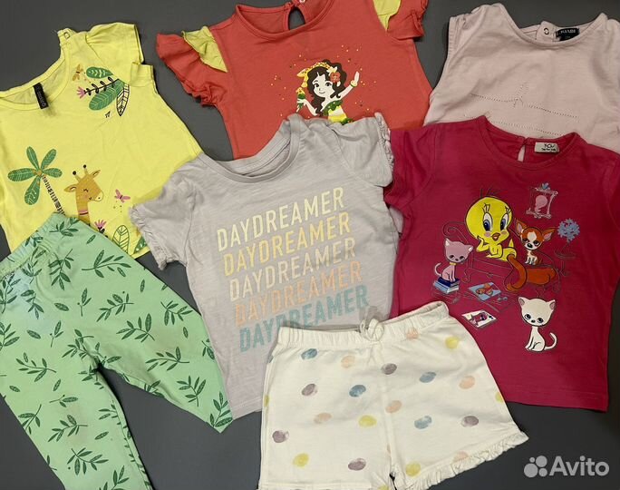 Пакет вещей на девочку 74 размер