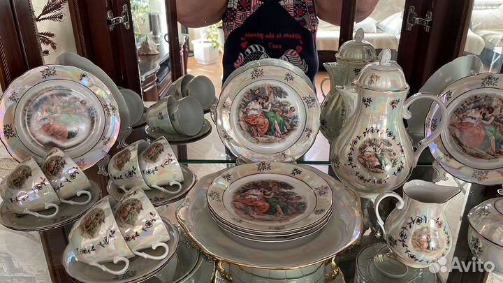 Сервизы чайно-кофейные Мадонна и Lefard, на 6 перс