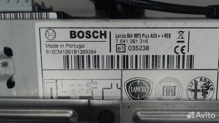 Магнитола Lancia Delta, 2012