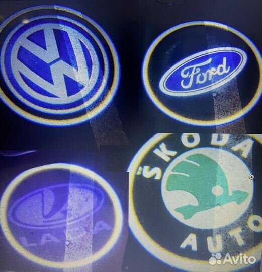 Проектор логотипа марки авто