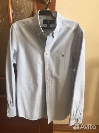 Ralph lauren рубашка подростковая