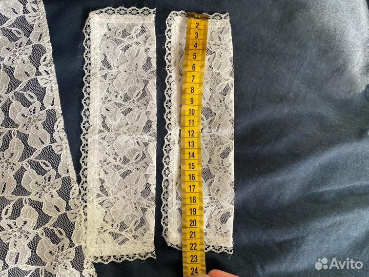 Воротник и манжеты кружевные