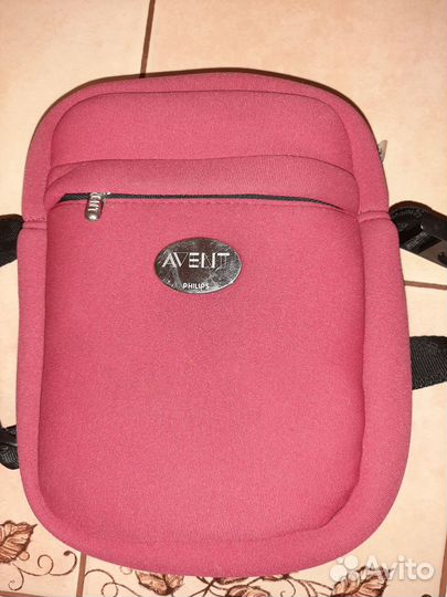 Электрическии молокоотсос avent+термосумка+вкладыш