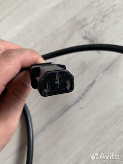 Кабель для компьютера и оргтехники сетевой 1,5 м