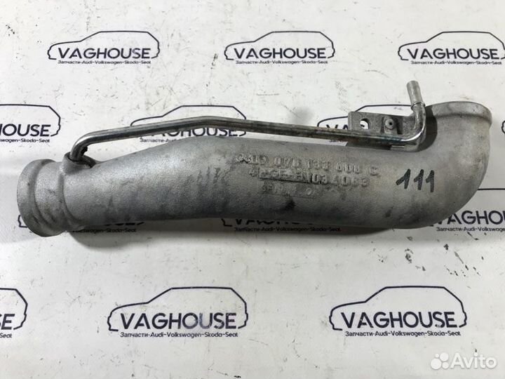 Патрубок интеркулера Audi A6 C5 4B 2.7 AZA 1999