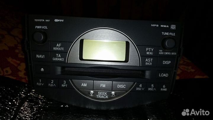 Штатная магнитола на RAW4