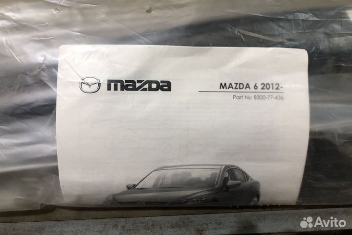 Дефлекторы окон mazda 6