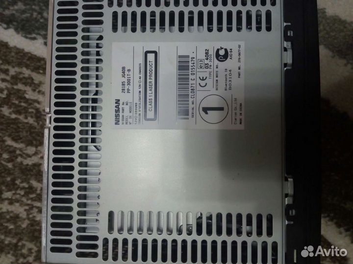 Штатная магнитола nissan x-trail