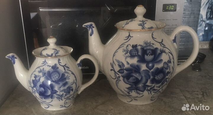 Чайники гжель 1 сорт