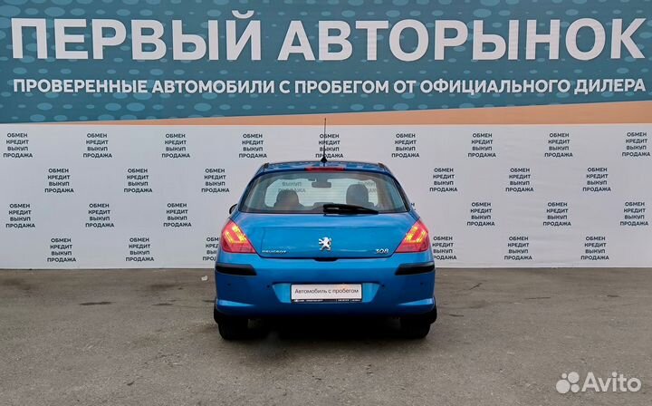 Peugeot 308 1.6 AT, 2008, 202 466 км