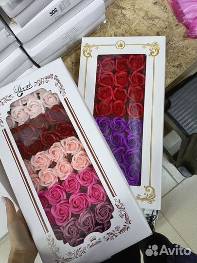 Мыльные розы, пенные цветы, Акриловые заготовки