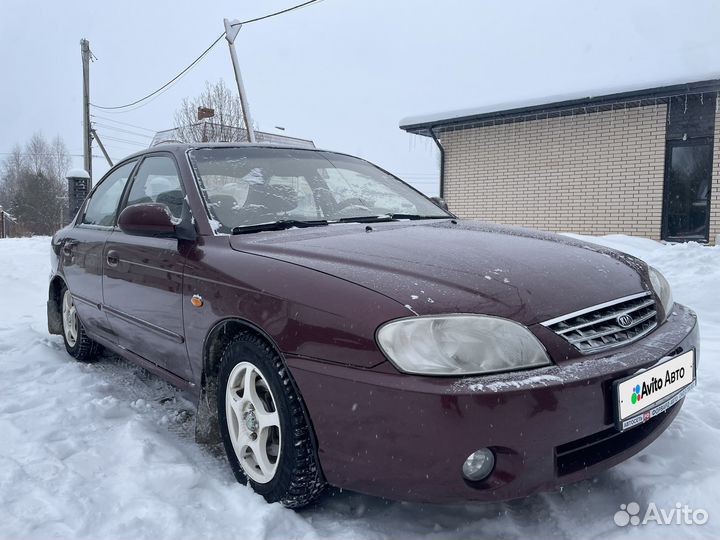 Kia Spectra 1.6 МТ, 2007, 190 000 км