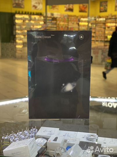 Умная Колонка с Алисой Яндекс. Станция Макс Черная