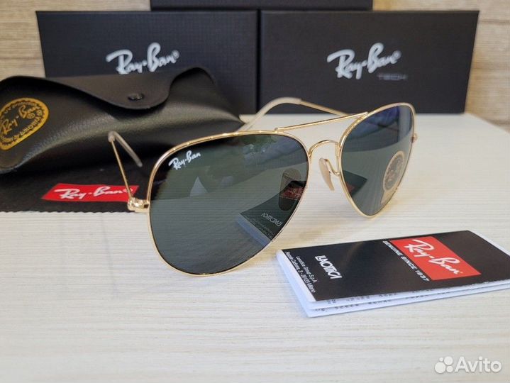 Очки ray ban aviator