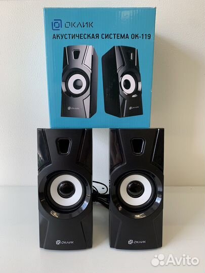 Компьютерные колонки оклик ок-119
