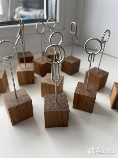 Держатели для ценников, заметок