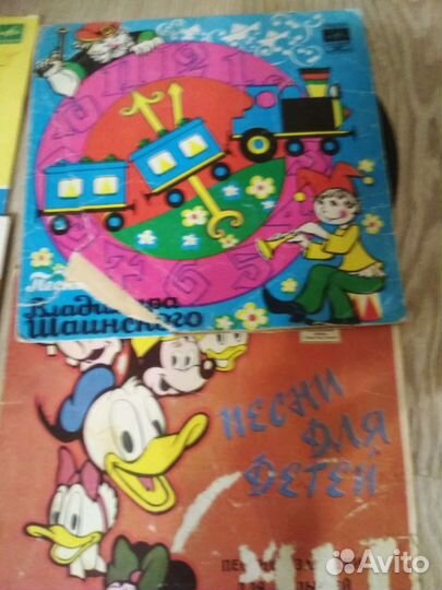 Виниловые пластинки детские