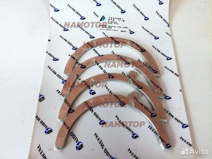 Вкладыш упорный UD PP6, PE6, T3308K1-STD, 12280-96125, 12280-96126 daido metal