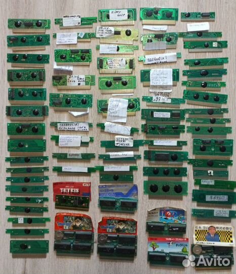 Картриджи платки дискеты кассеты dendy денди