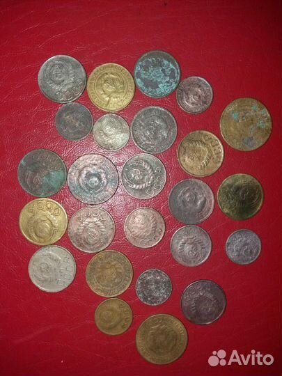 Монеты СССР 25 шт ВОВ