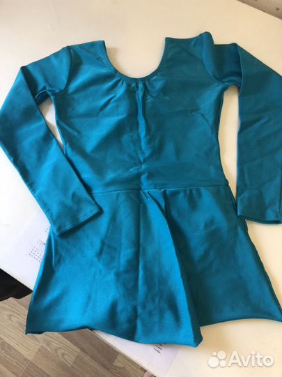 Гимнастическое платье- купальник, требуется для де